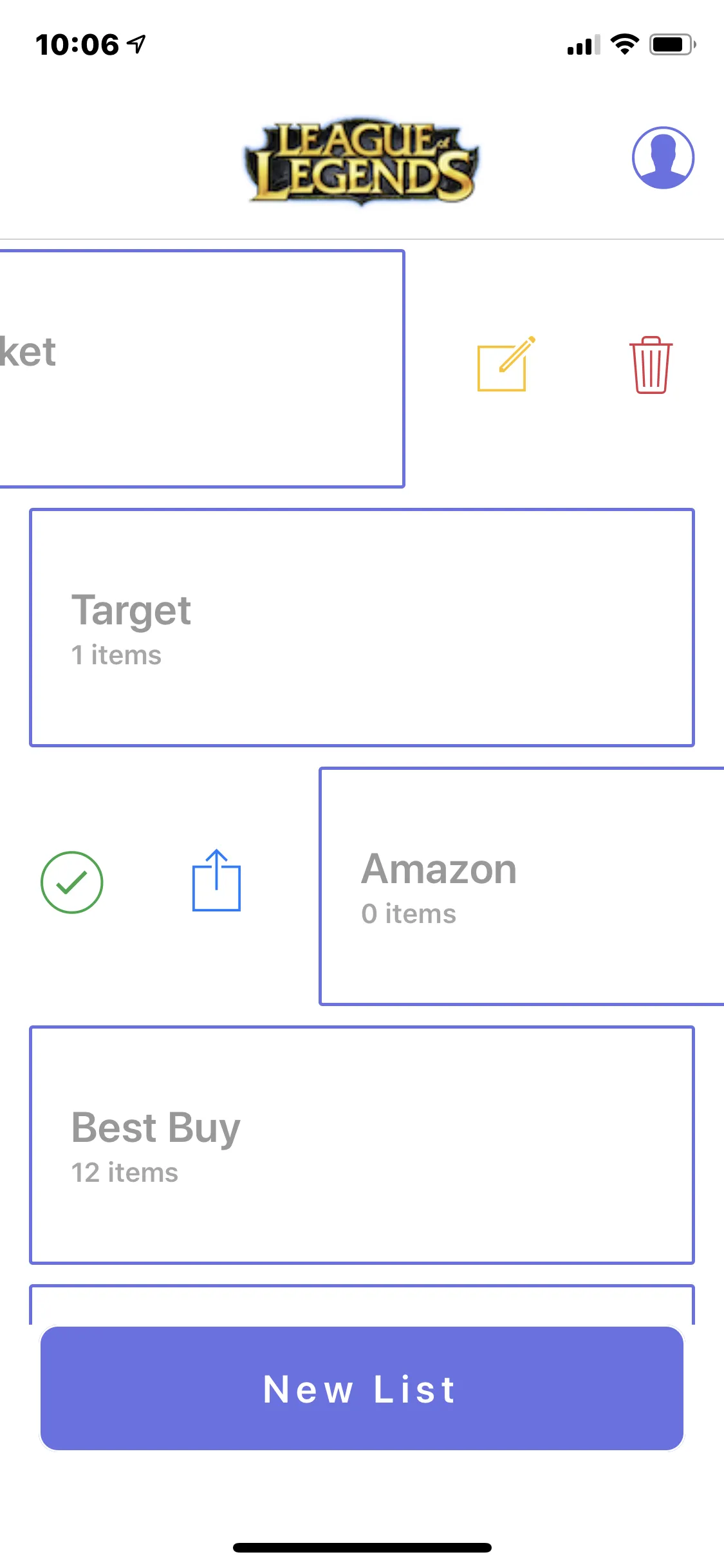 React Native Swipeout Example